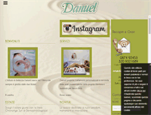 Tablet Screenshot of danuelistitutodibellezza.com